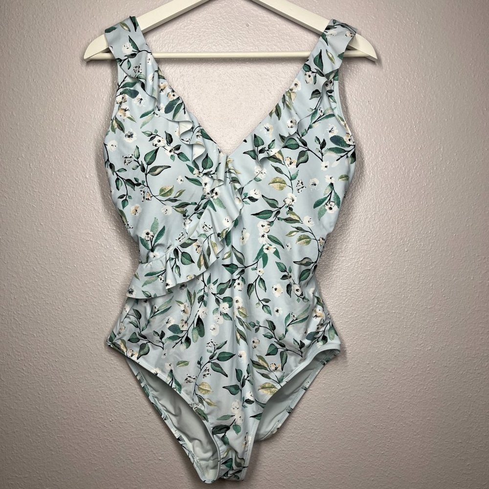 Nip Tuck Boho Breeze Frill Front One Piece Swimsu… - image 3